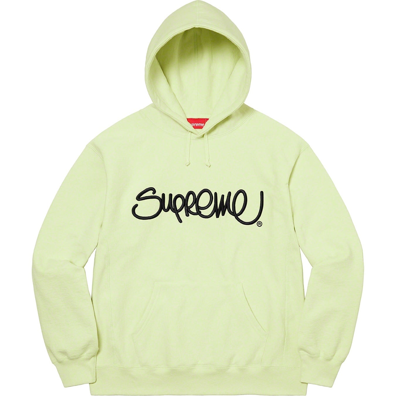 Raised Handstyle Hooded Sweatshirt view 5